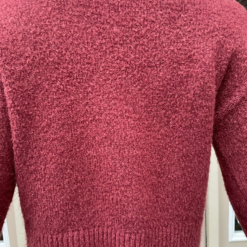 Yet Again Rust Cropped Sweater - Picture 4 of 5
